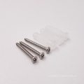 Paquete de hardware 3X25 Tornillo PA 6X25 Anclaje de pared